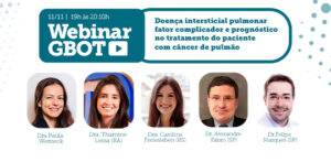 webinar doença intersticial pulmonar fator complicador e prognostico no tratamento do paciente com cancer de pulmao