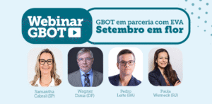 Webinar GBOT em parceria com EVA -  SETEMBRO EM FLOR